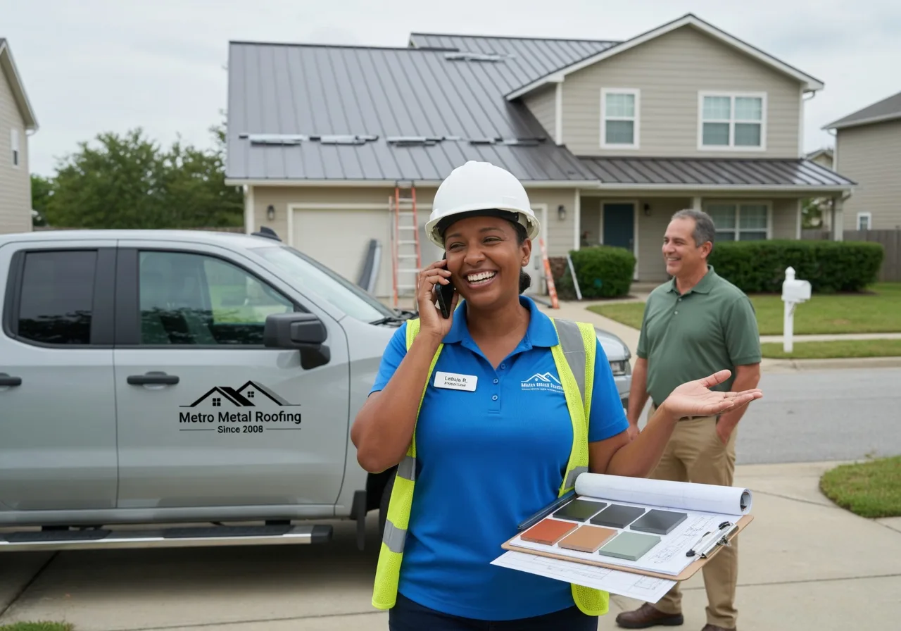 Storm Damage Metal Roof Repair in Alton, NH